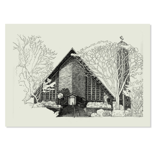 NG Kerk Aan-die-Berg - Northcliff Gemeente | A3 Limited Edition Print