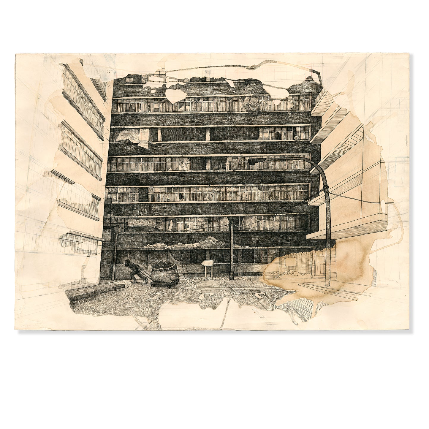 End Street - Johannesburg | A1 Limited Edition Print
