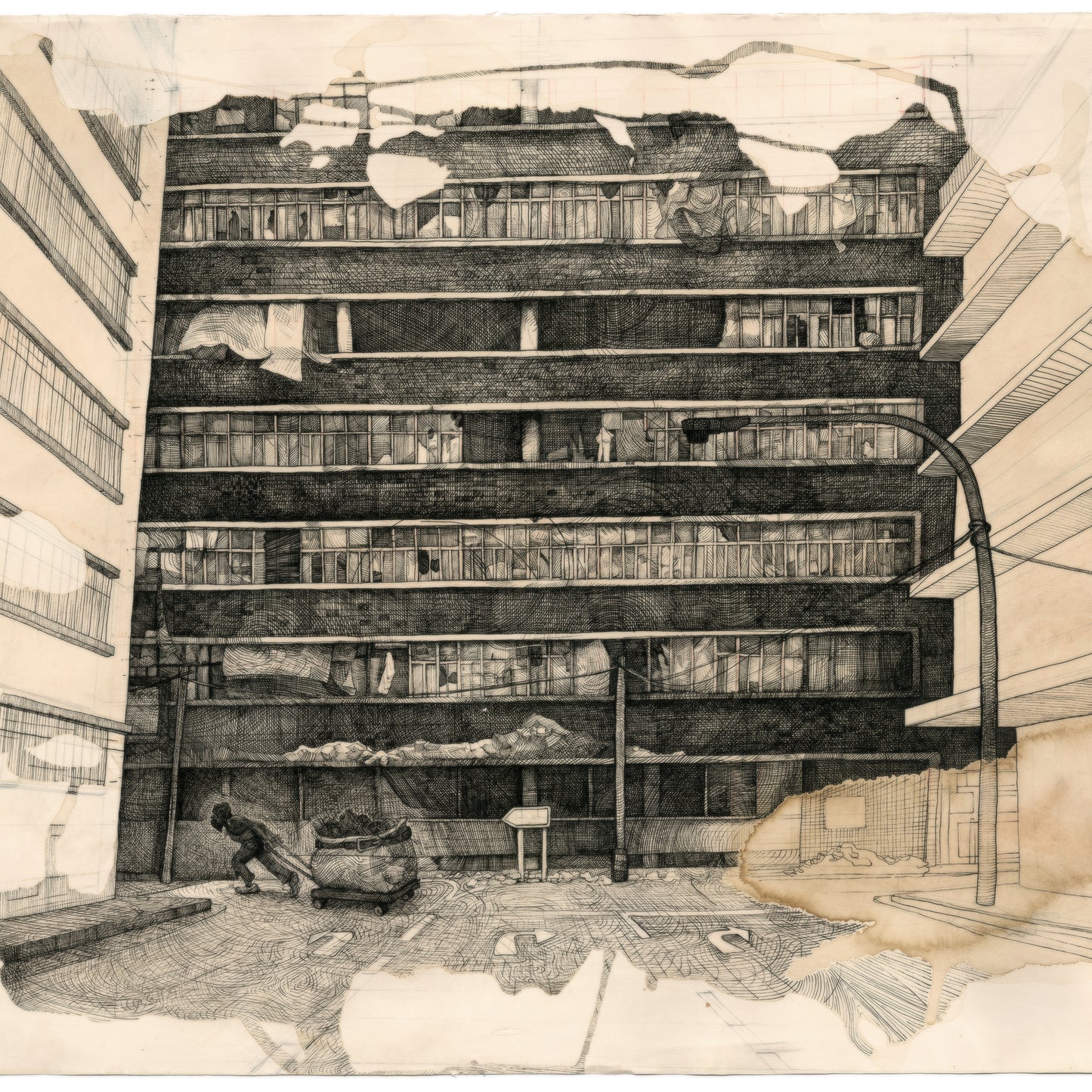 End Street - Johannesburg | A1 Limited Edition Print