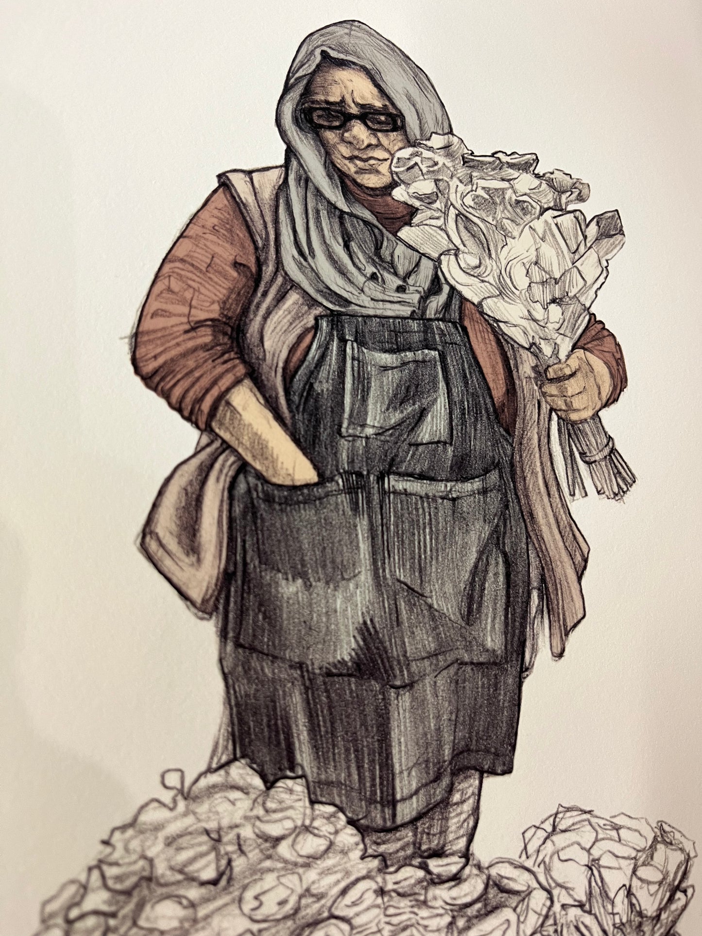 Blomme Tannie | A3 Limited Edition Print