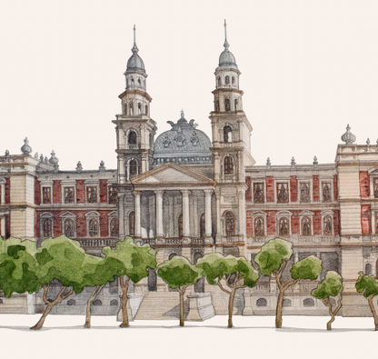 Paleis van Justisie - Church Square, Pretoria | A3 Limited Edition Print
