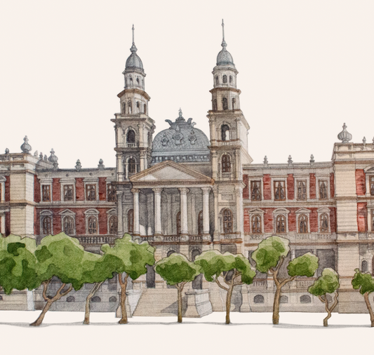 Paleis van Justisie - Church Square, Pretoria | A3 Limited Edition Print