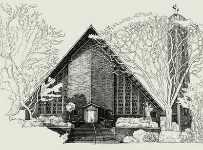NG Kerk Aan-die-Berg - Northcliff Gemeente | A3 Limited Edition Print