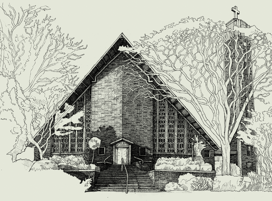 NG Kerk Aan-die-Berg - Northcliff Gemeente | A3 Limited Edition Print