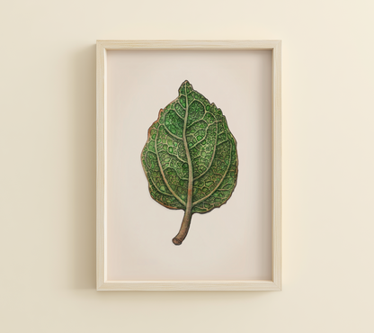 Green Leaf | A4 Print